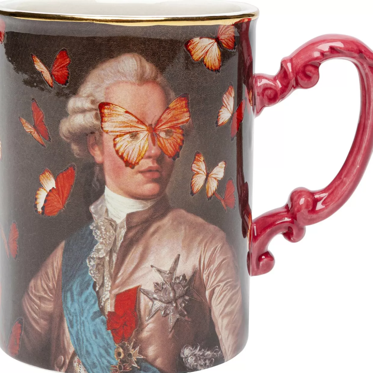KARE Design Geschirr & Tischaccessoires | Tasse Duc Papillon