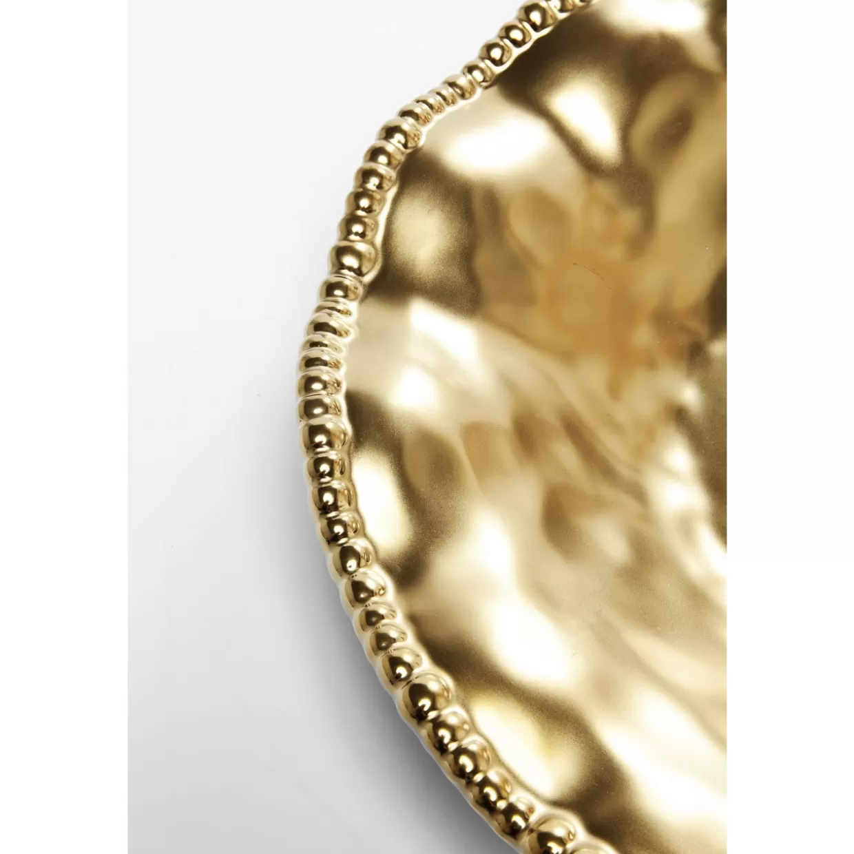 KARE Design Geschirr & Tischaccessoires | Teller Bell Gold O36Cm