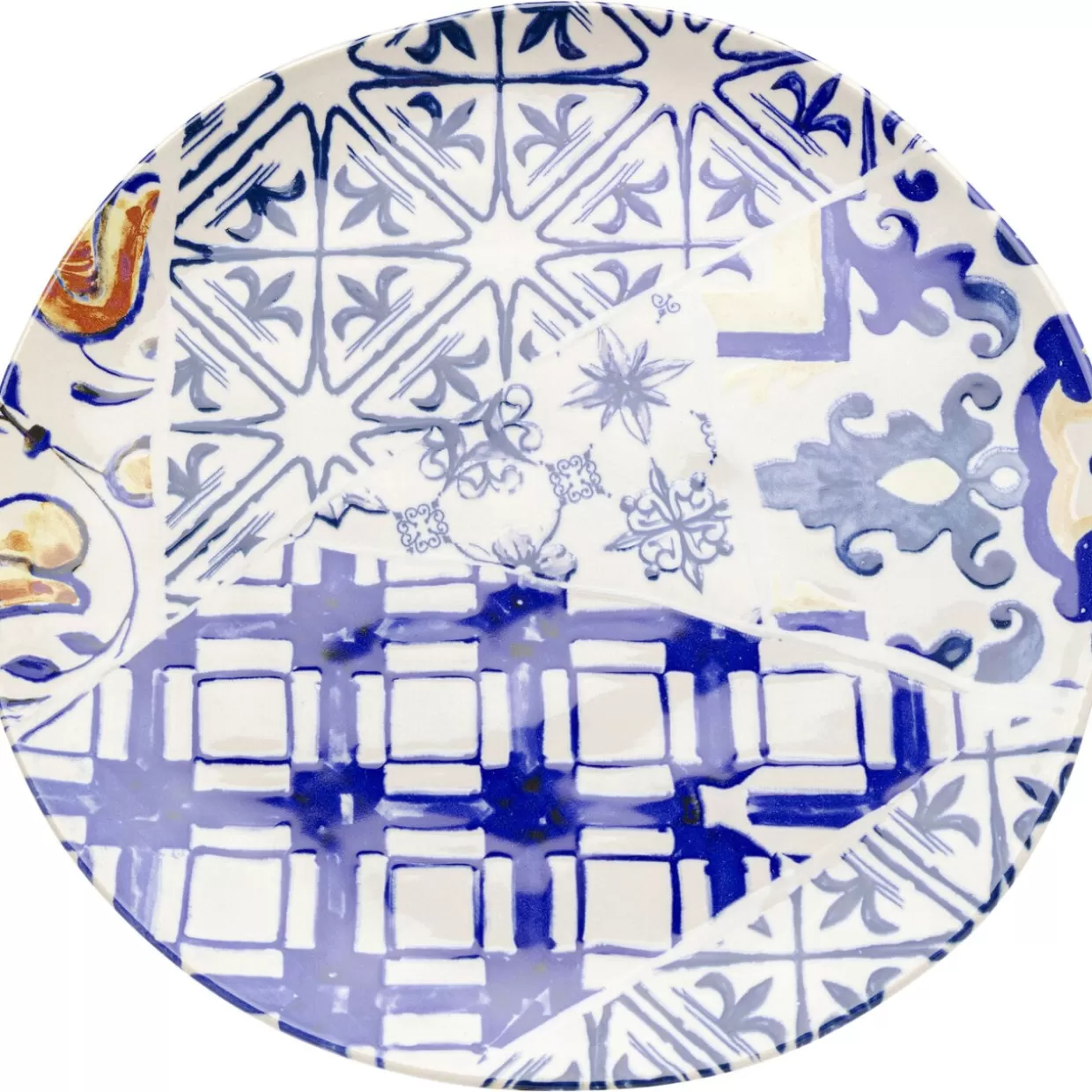KARE Design Geschirr & Tischaccessoires | Teller Fresco O26Cm