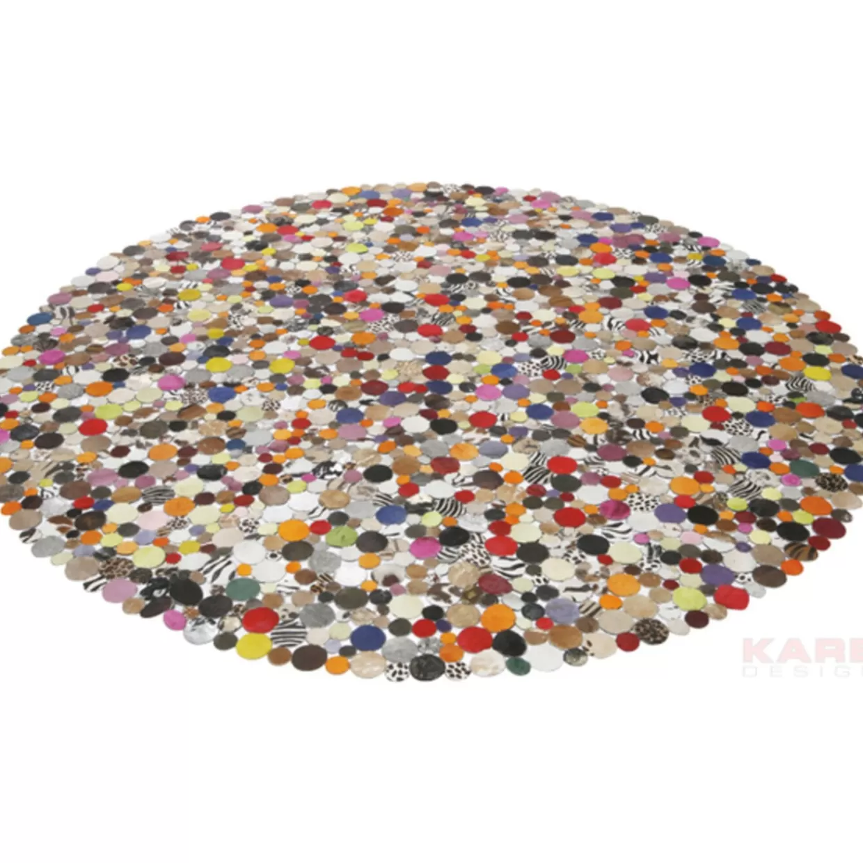 KARE Design Teppiche | Teppich Circle Multi O250Cm