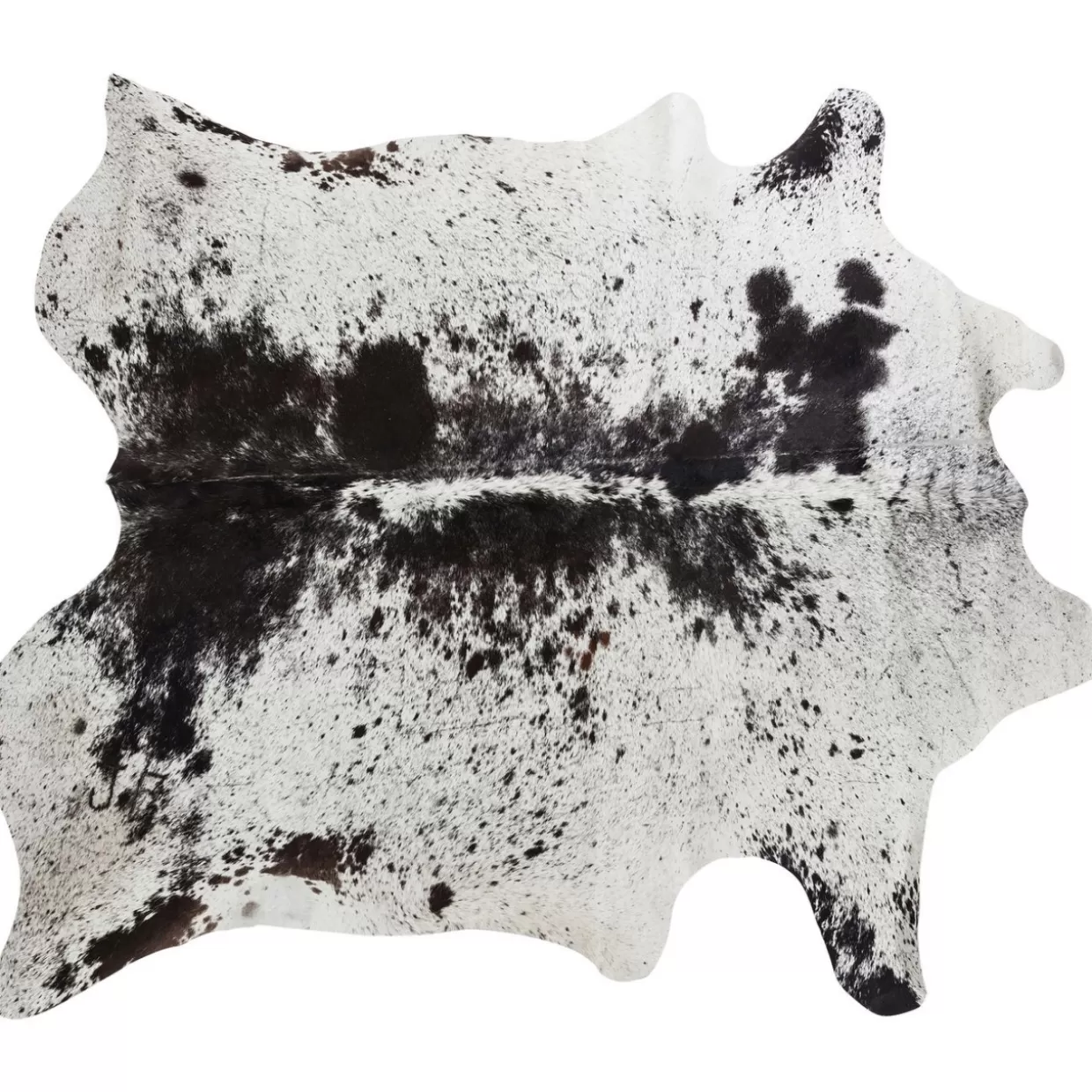 KARE Design Teppiche | Teppich Hide Schwarz-Weis