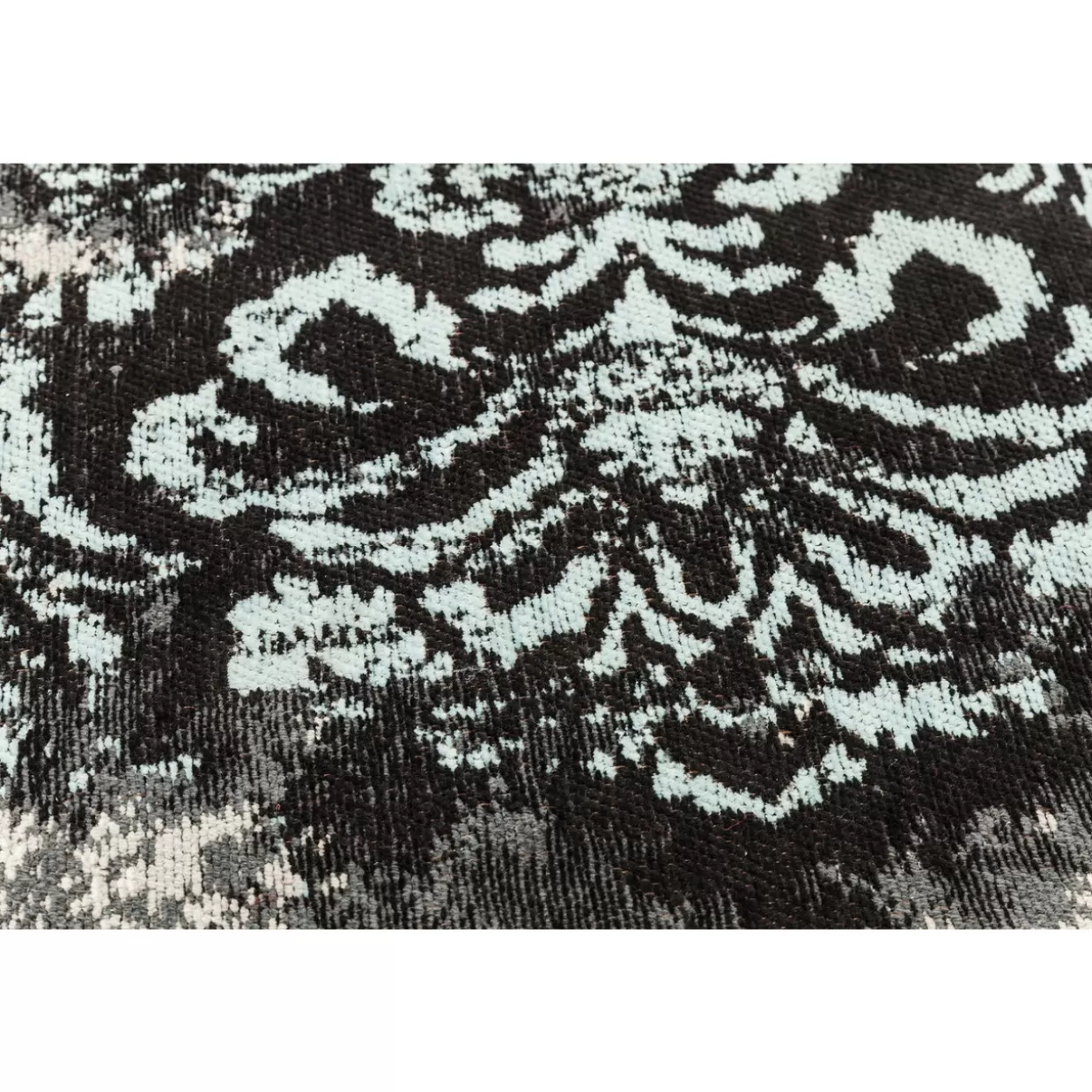 KARE Design Teppiche | Teppich Kelim Ornament Turkis 170X240Cm