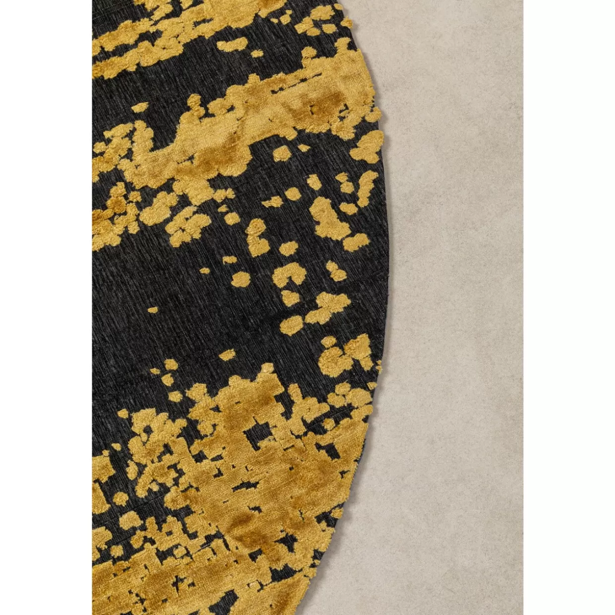 KARE Design Teppiche | Teppich Silja Gelb O200Cm
