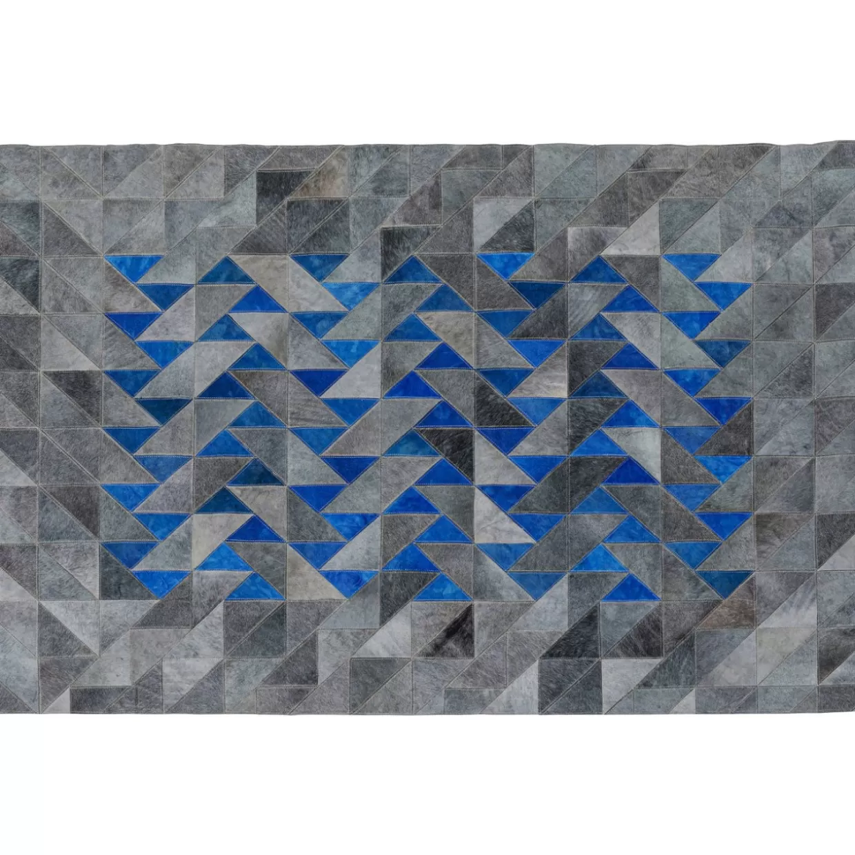 KARE Design Teppiche | Teppich Triangle Grau 170X240Cm