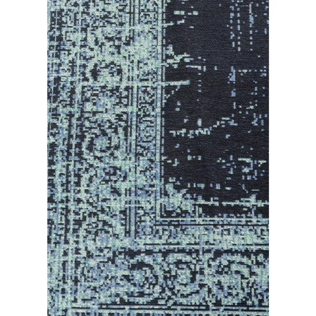 KARE Design Teppiche | Teppich Vintage Deep Sea Blau 170X240Cm