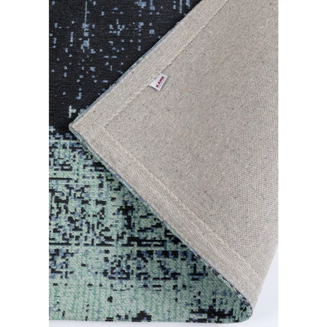 KARE Design Teppiche | Teppich Vintage Deep Sea Blau 170X240Cm
