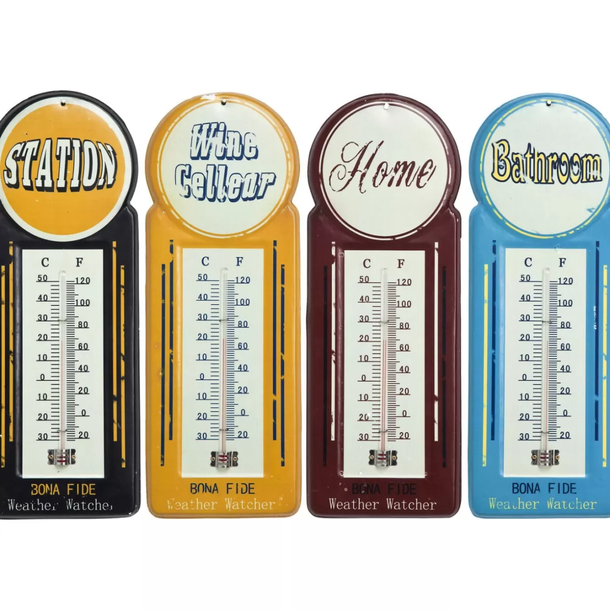 KARE Design Deko & Geschenkartikel | Thermometer Vintage Home Sortiert