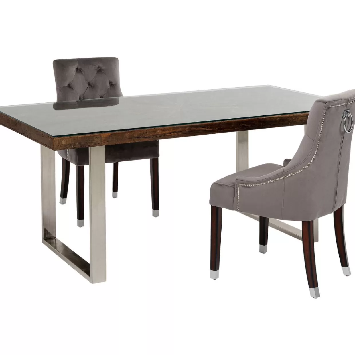 KARE Design Tische | Tisch Conley Chrom 180X90
