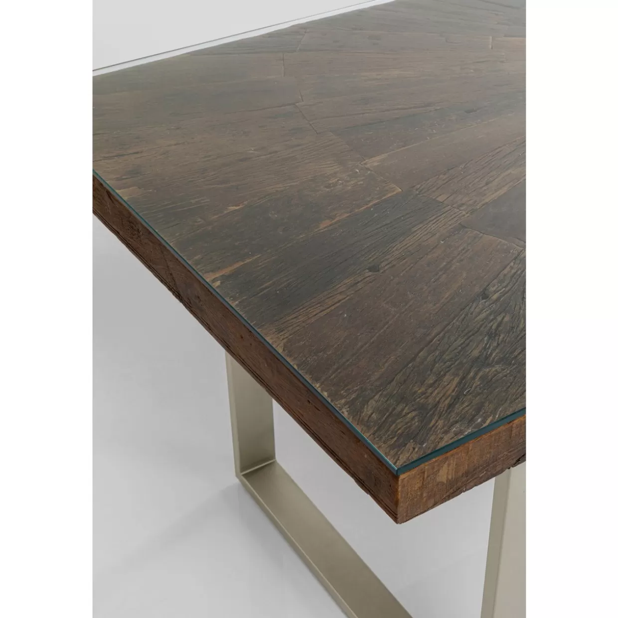 KARE Design Tische | Tisch Conley Silber 180X90