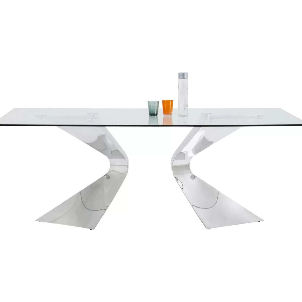 KARE Design Tische | Tisch Gloria Chrome 200X100Cm