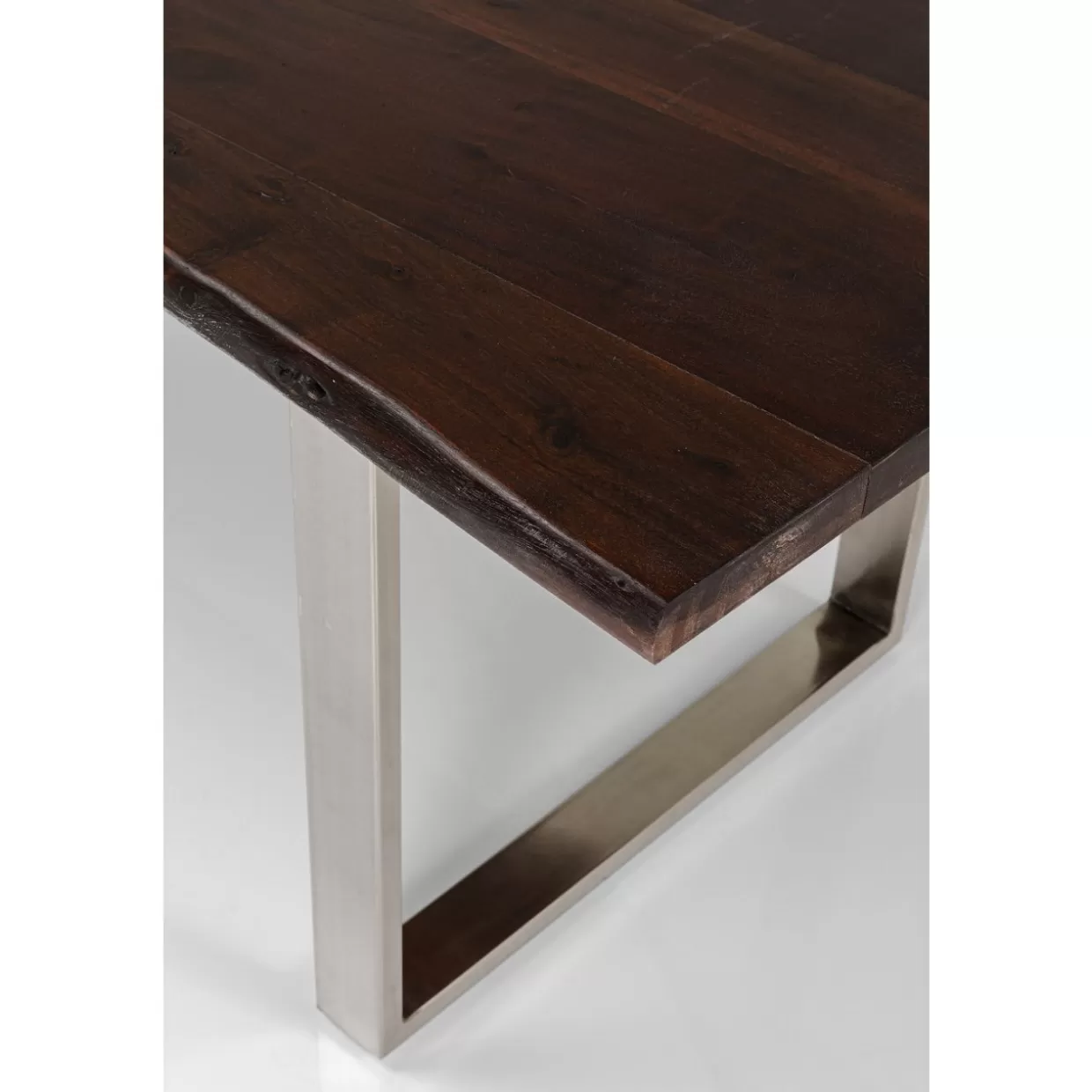 KARE Design Tische | Tisch Harmony Dunkel Chrom 160X80