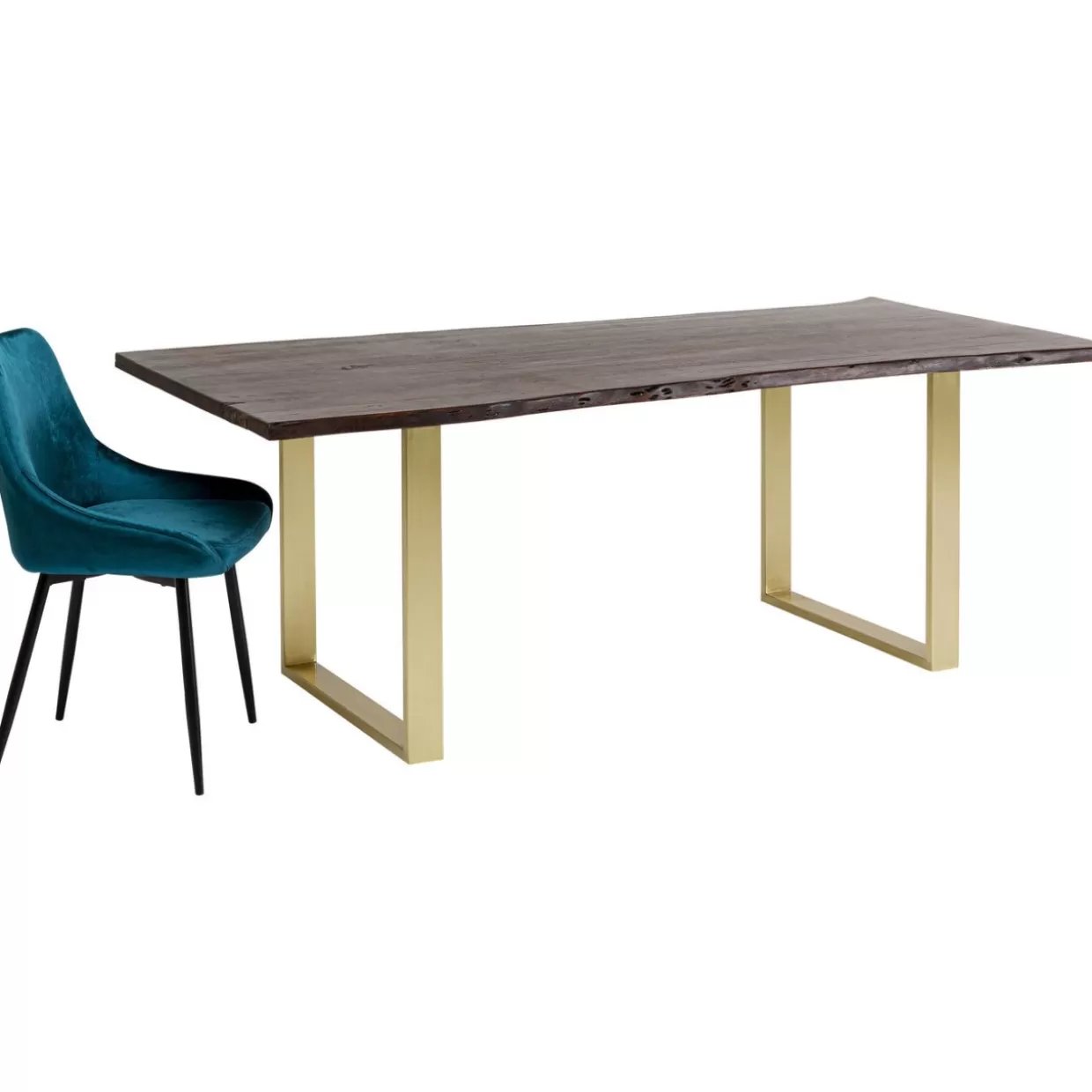 KARE Design Tische | Tisch Harmony Dunkel Messing 160X80