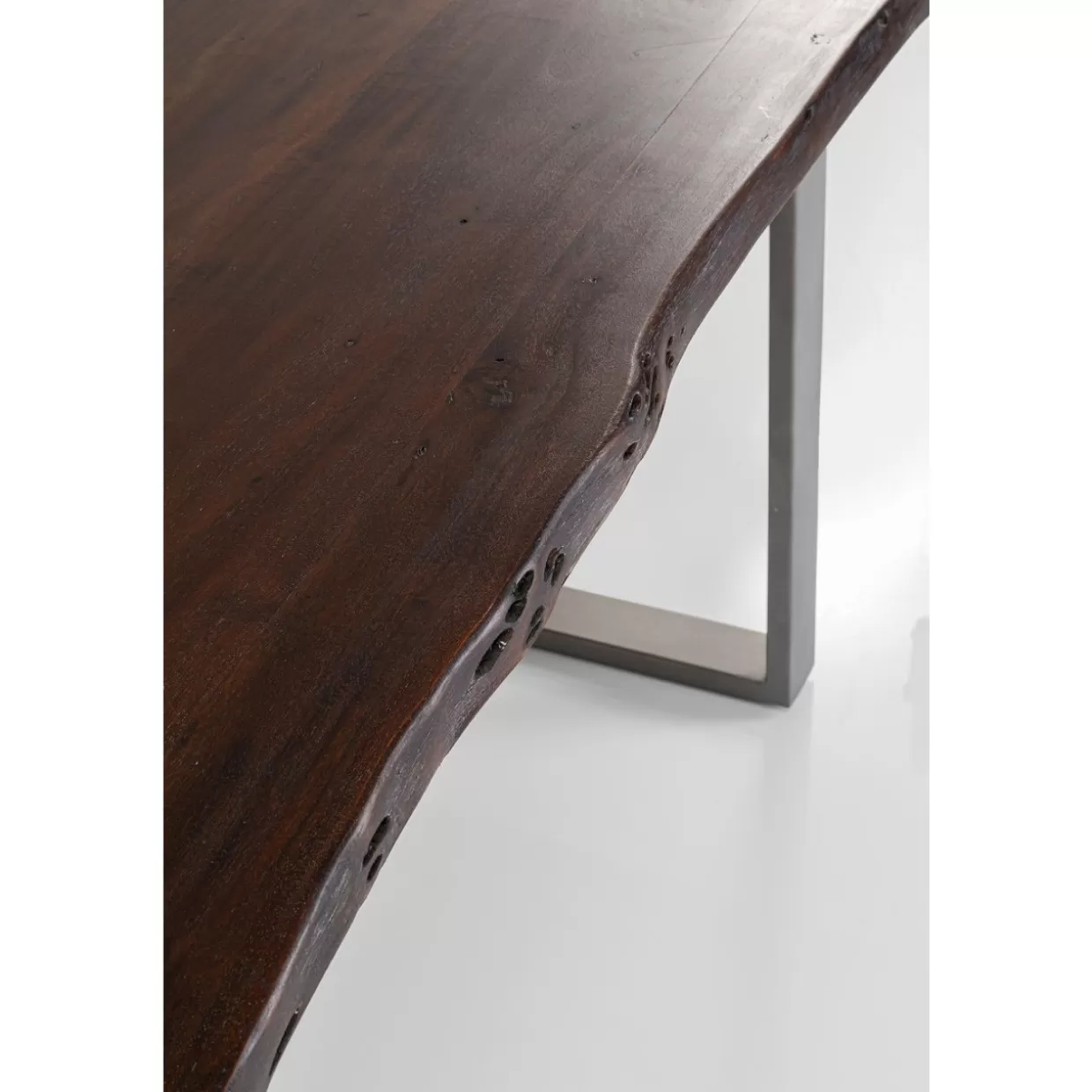 KARE Design Tische | Tisch Harmony Dunkel Rohstahl 160X80