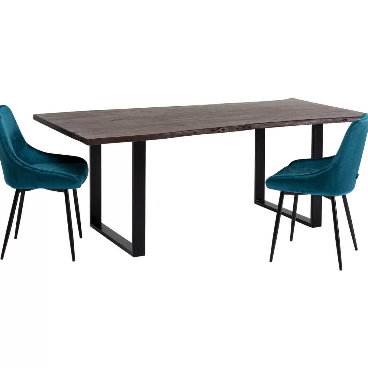 KARE Design Tische | Tisch Harmony Dunkel Schwarz 180X90
