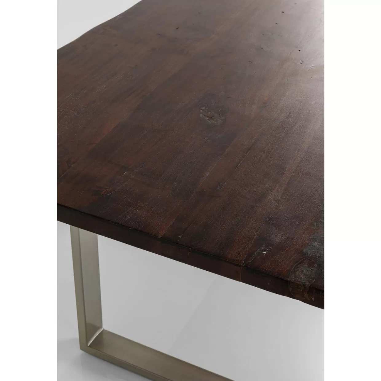 KARE Design Tische | Tisch Harmony Dunkel Silber 160X80