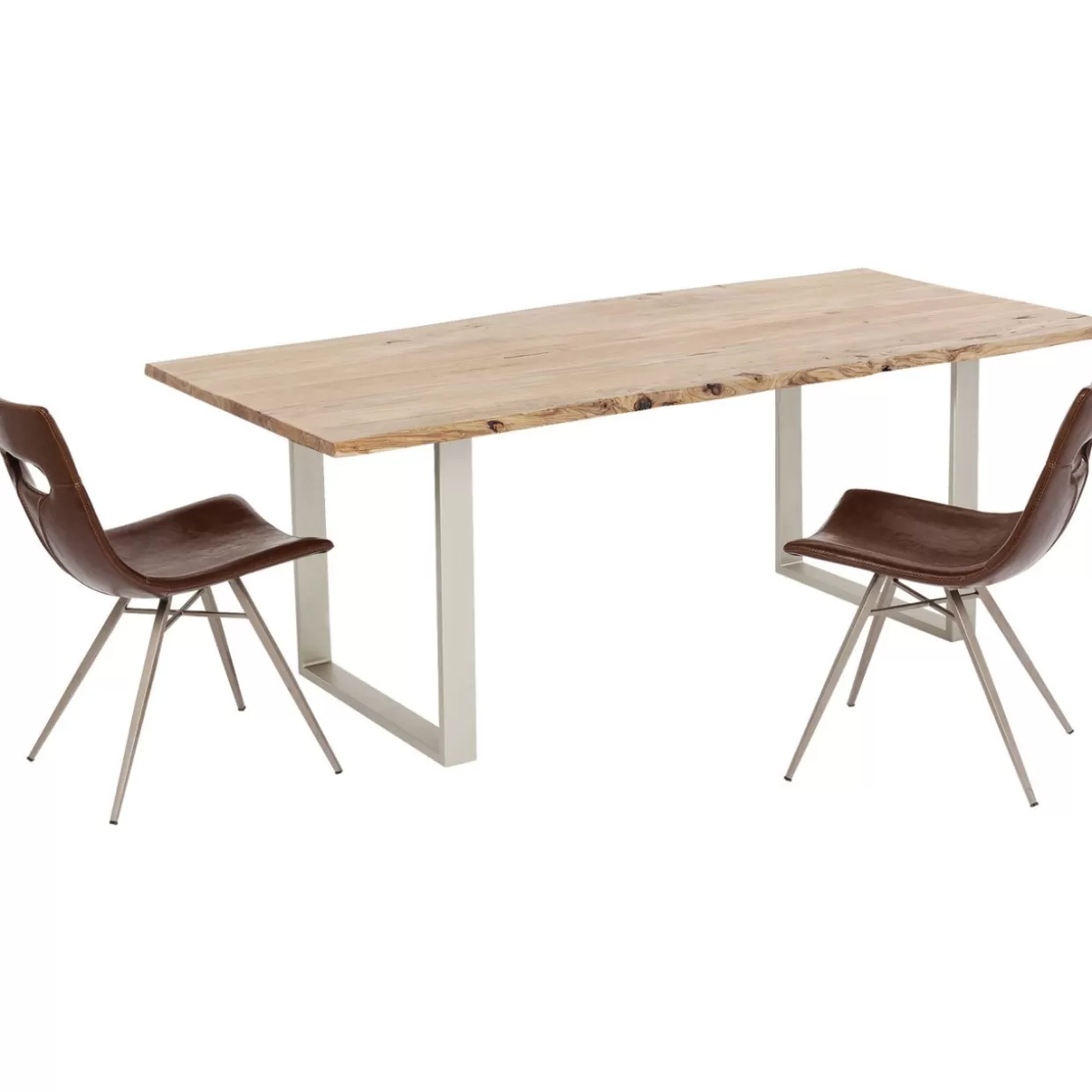 KARE Design Tische | Tisch Harmony Silber 160X80