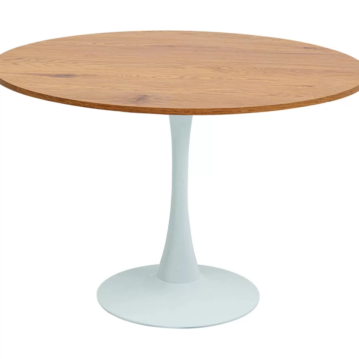 KARE Design Tische | Tisch Schickeria Eiche Weis O110Cm