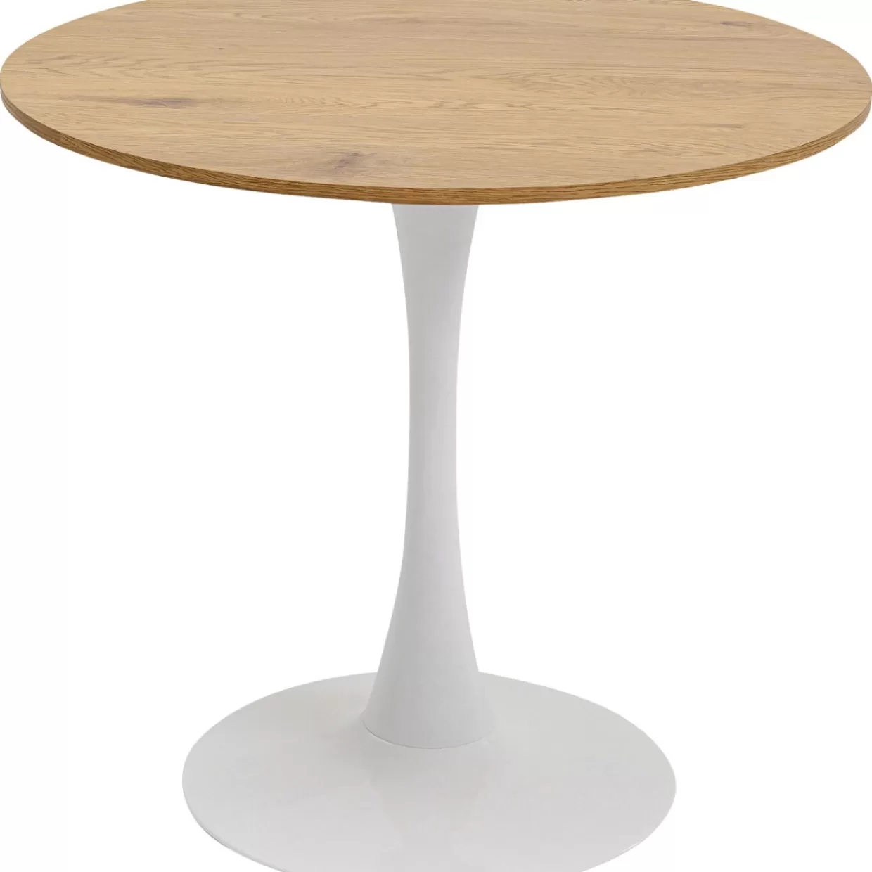 KARE Design Tische | Tisch Schickeria Eichenoptik Weis O80Cm