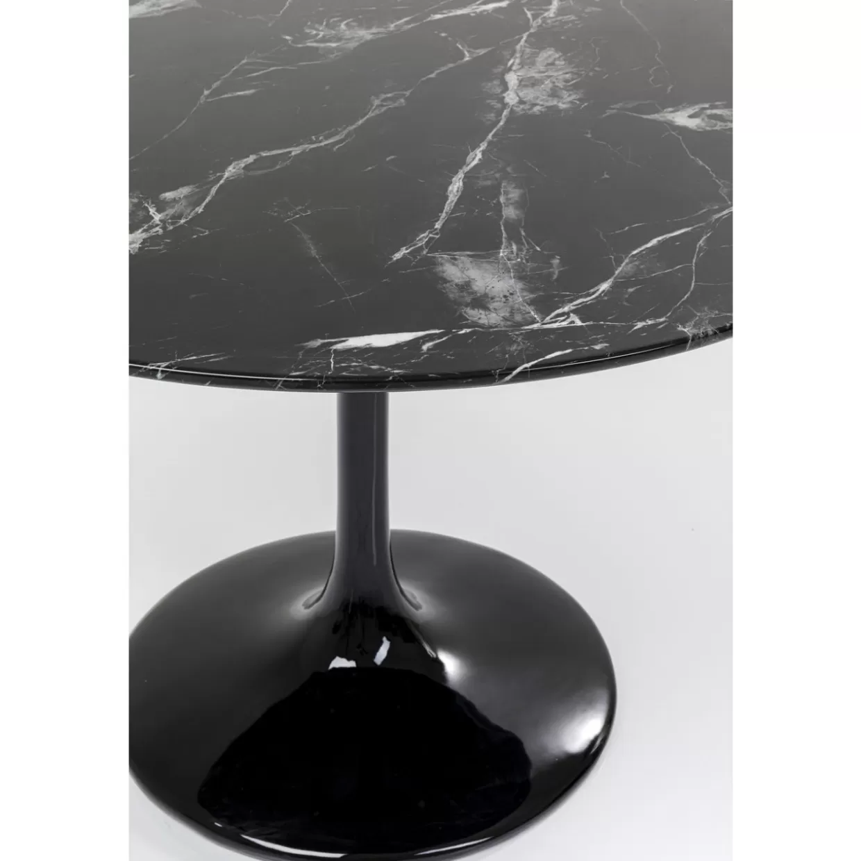 KARE Design Tische | Tisch Solo Marble Schwarz O110