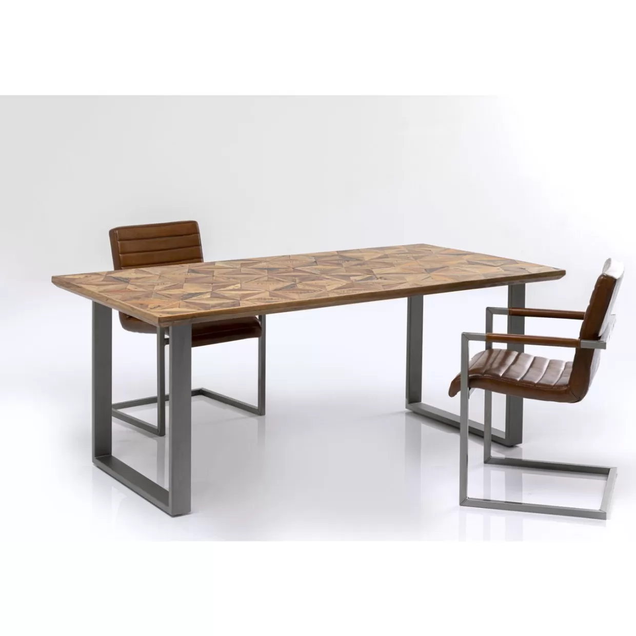 KARE Design Tische | Tisch Stars Rohstahl 180X90