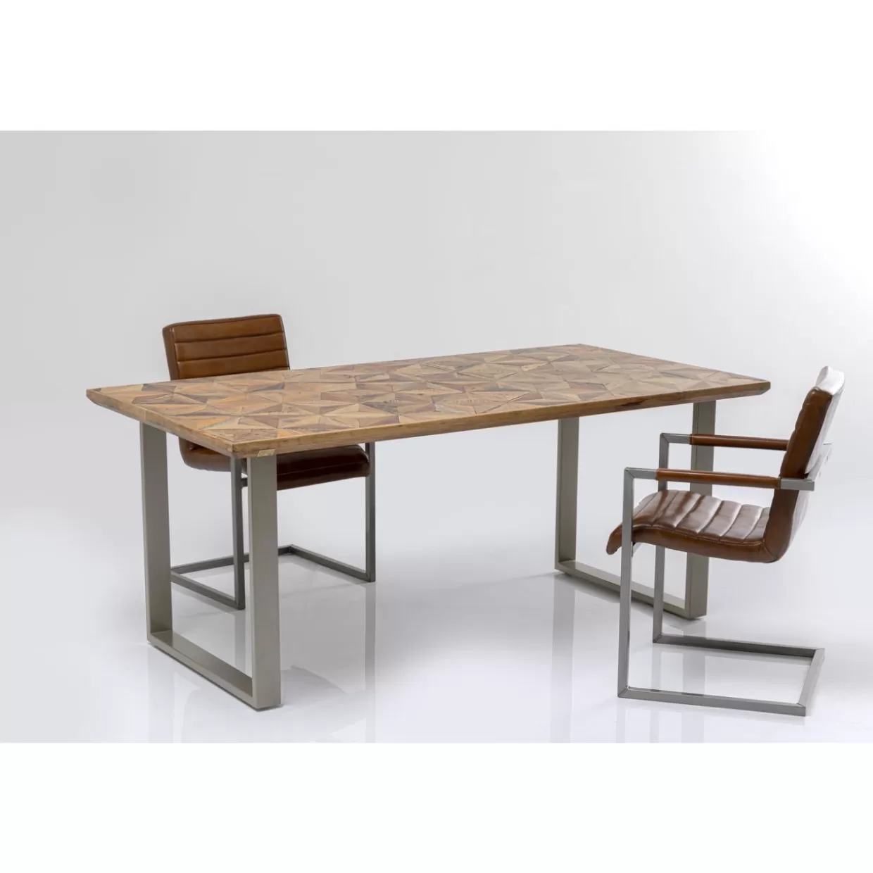 KARE Design Tische | Tisch Stars Silber 180X90