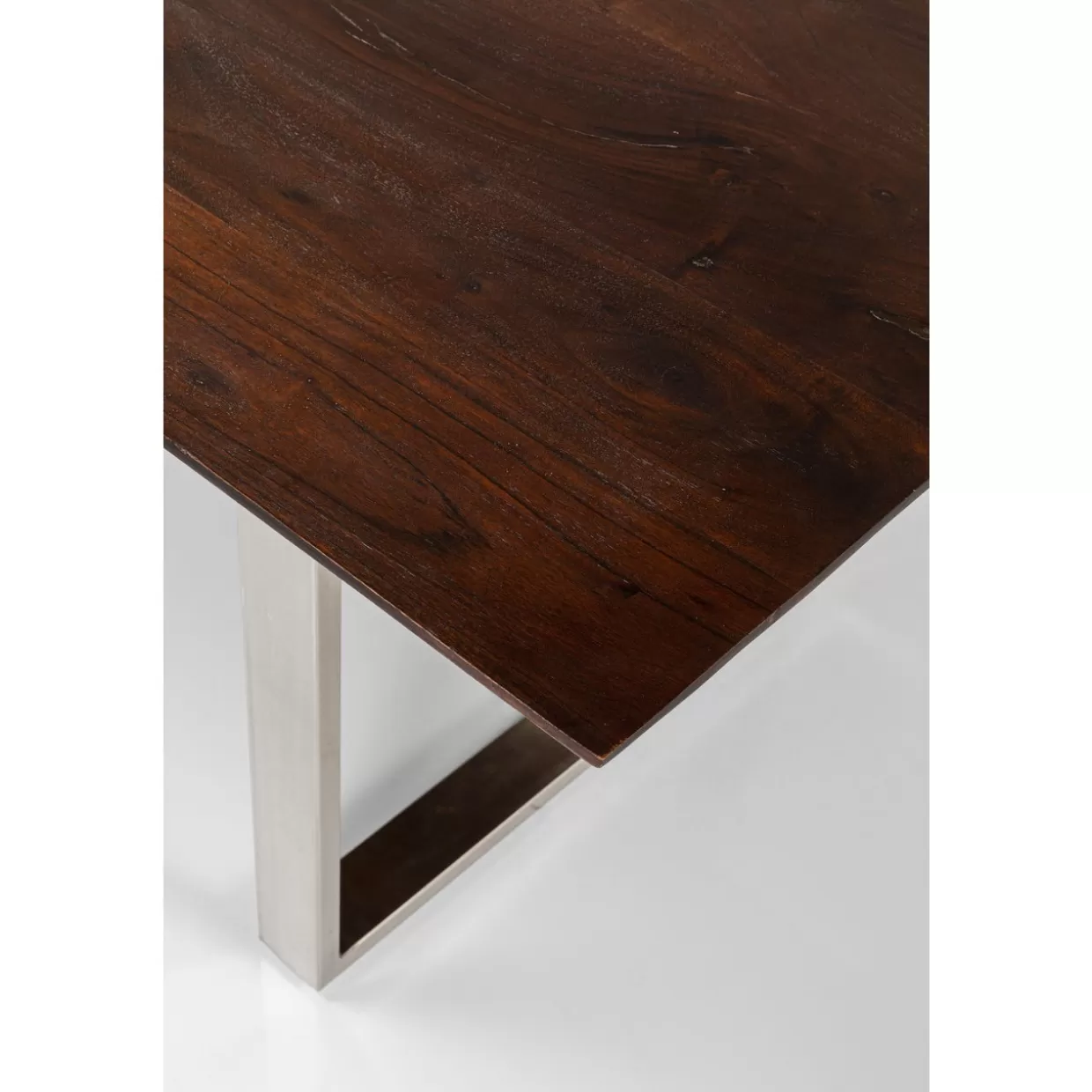 KARE Design Tische | Tisch Symphony Dunkel Chrom 160X80