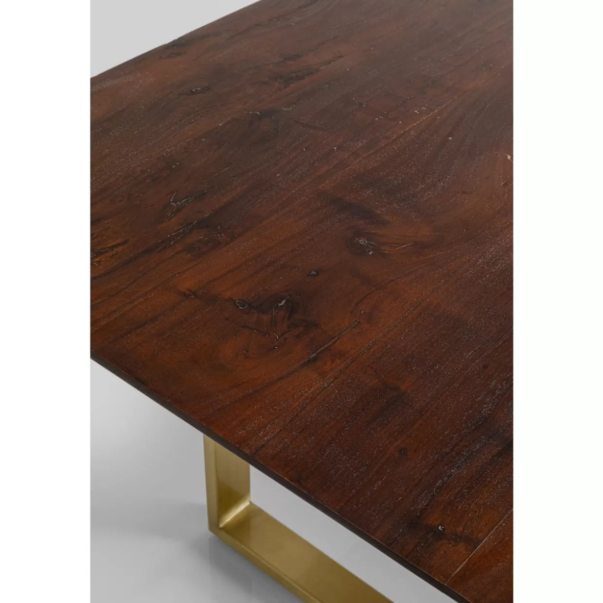 KARE Design Tische | Tisch Symphony Dunkel Messing 160X80