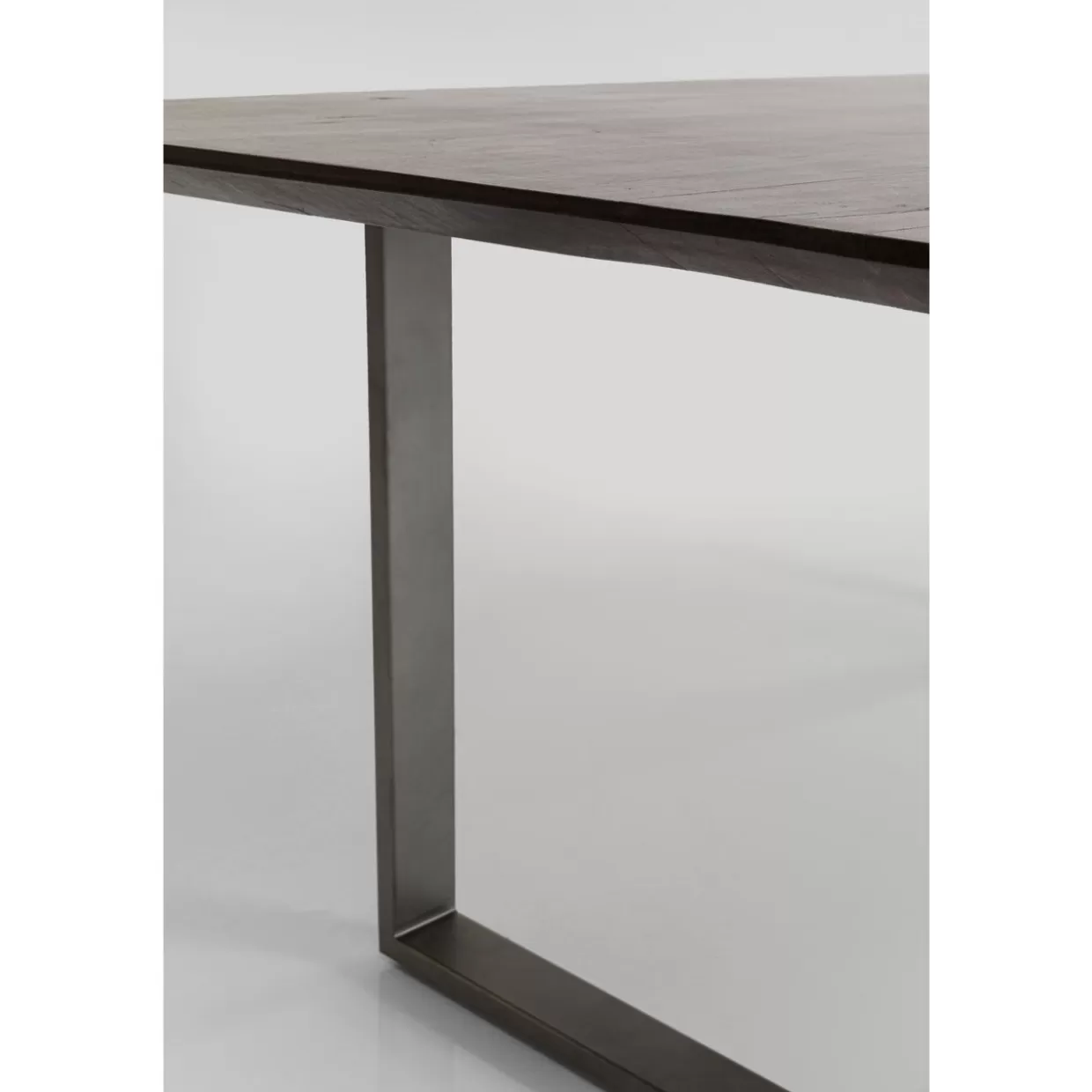 KARE Design Tische | Tisch Symphony Dunkel Rohstahl 160X80