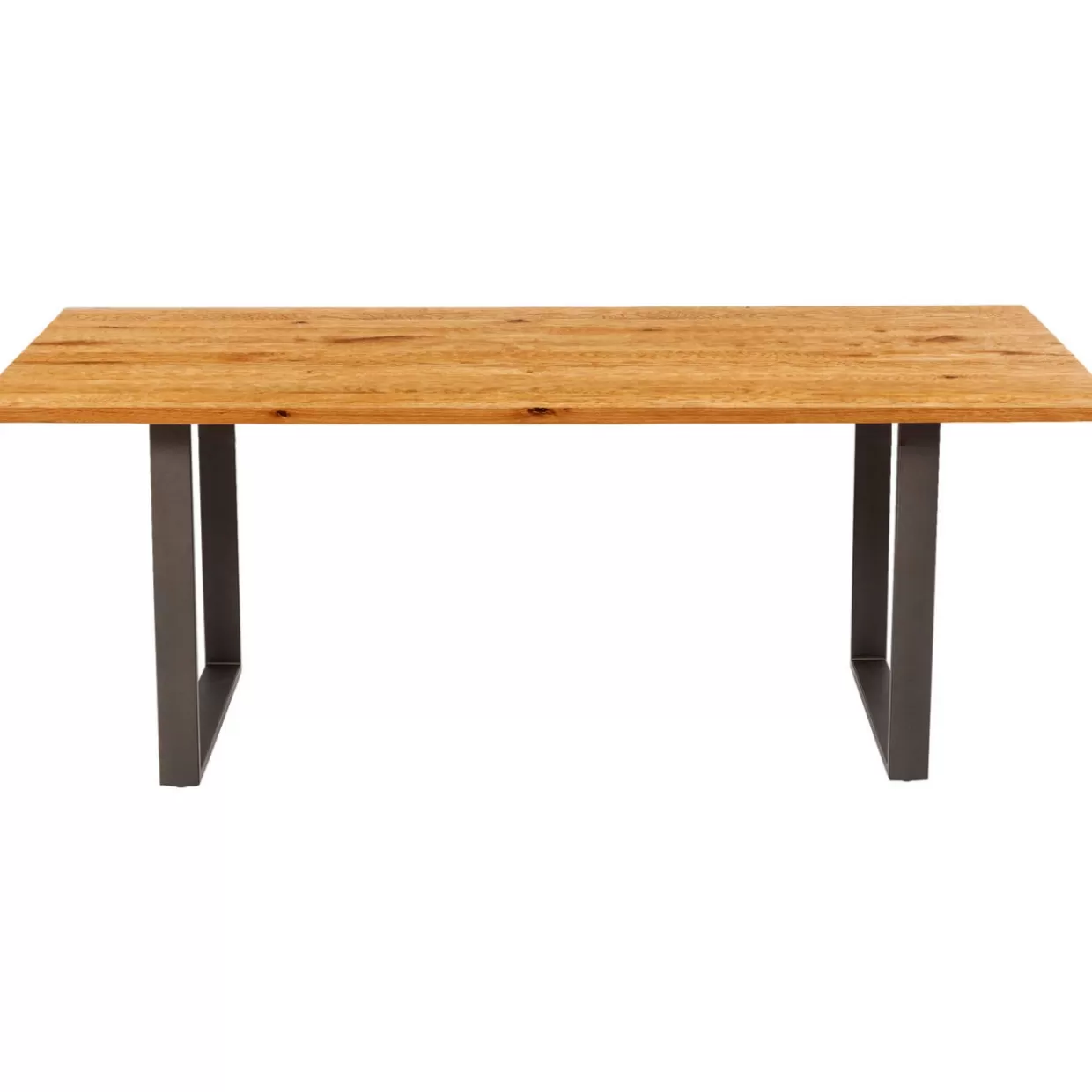 KARE Design Tische | Tisch Symphony Eiche Rohstahl 160X80
