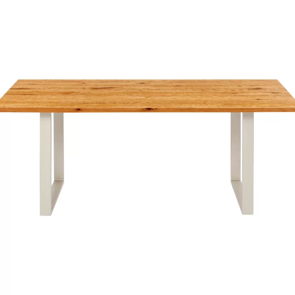 KARE Design Tische | Tisch Symphony Eiche Silber 160X80