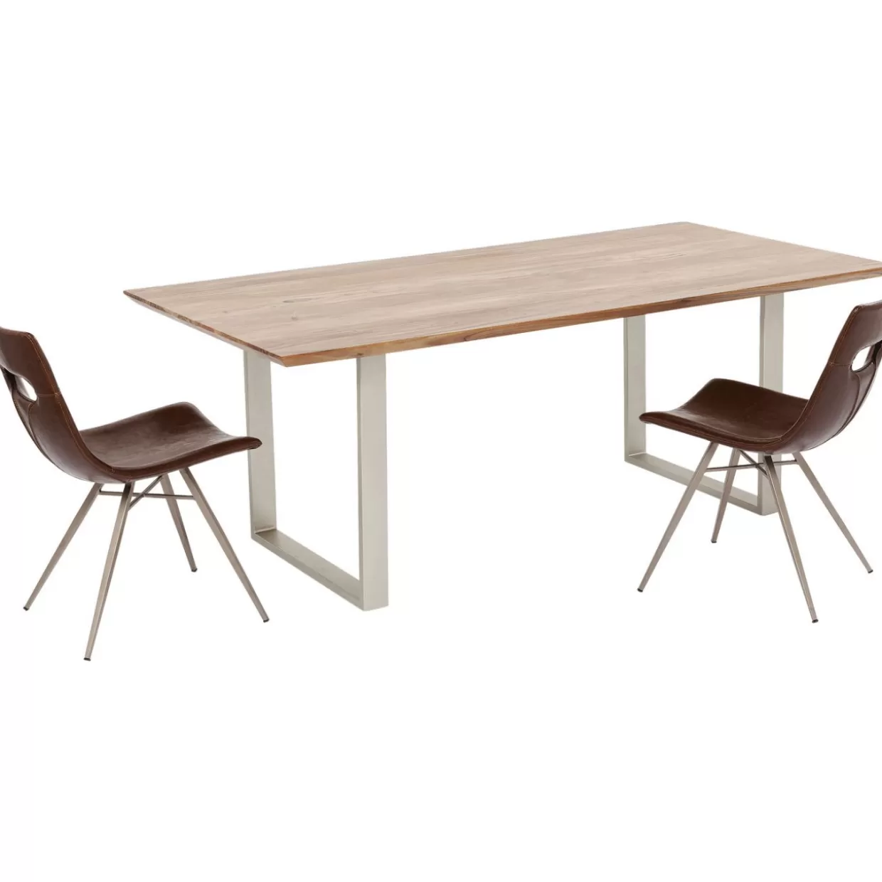 KARE Design Tische | Tisch Symphony Silber 160X80