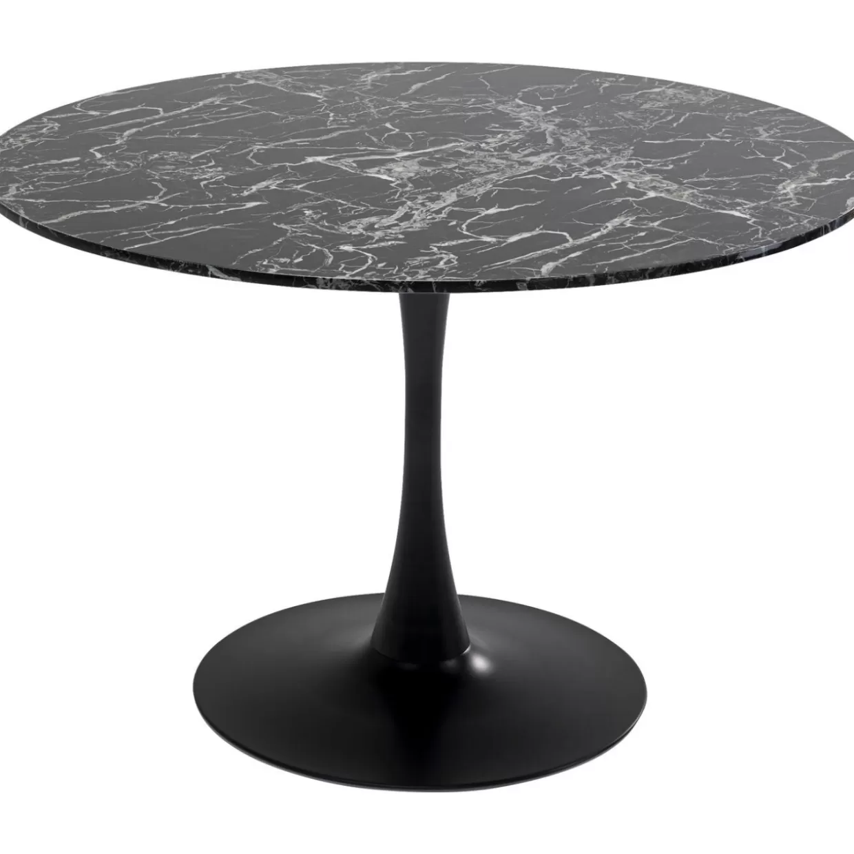KARE Design Tische | Tisch Veneto Marmor Schwarz O110Cm