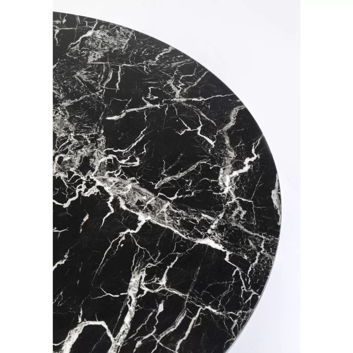KARE Design Tische | Tisch Veneto Marmor Schwarz O110Cm