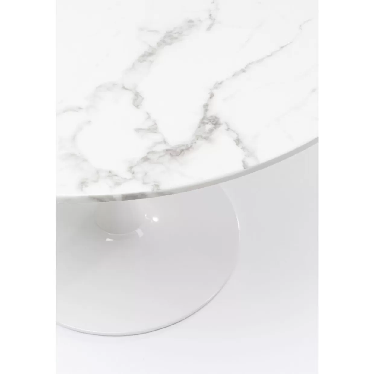 KARE Design Tische | Tisch Veneto Marmor Weis O110Cm