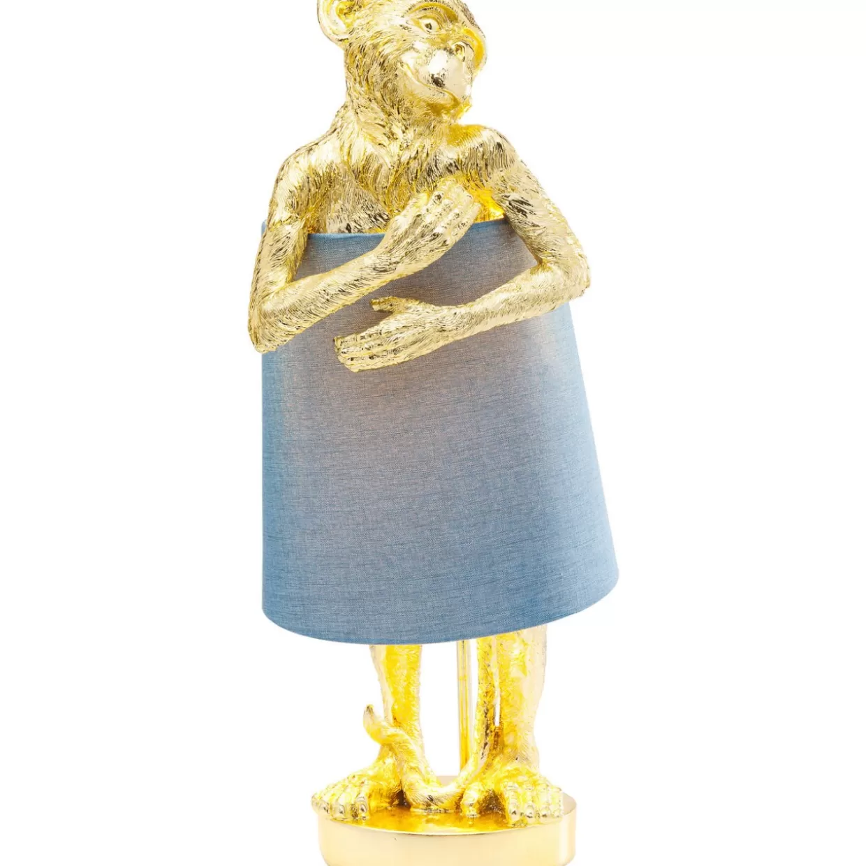 KARE Design Tischleuchten | Tischleuchte Animal Monkey Gold Blau