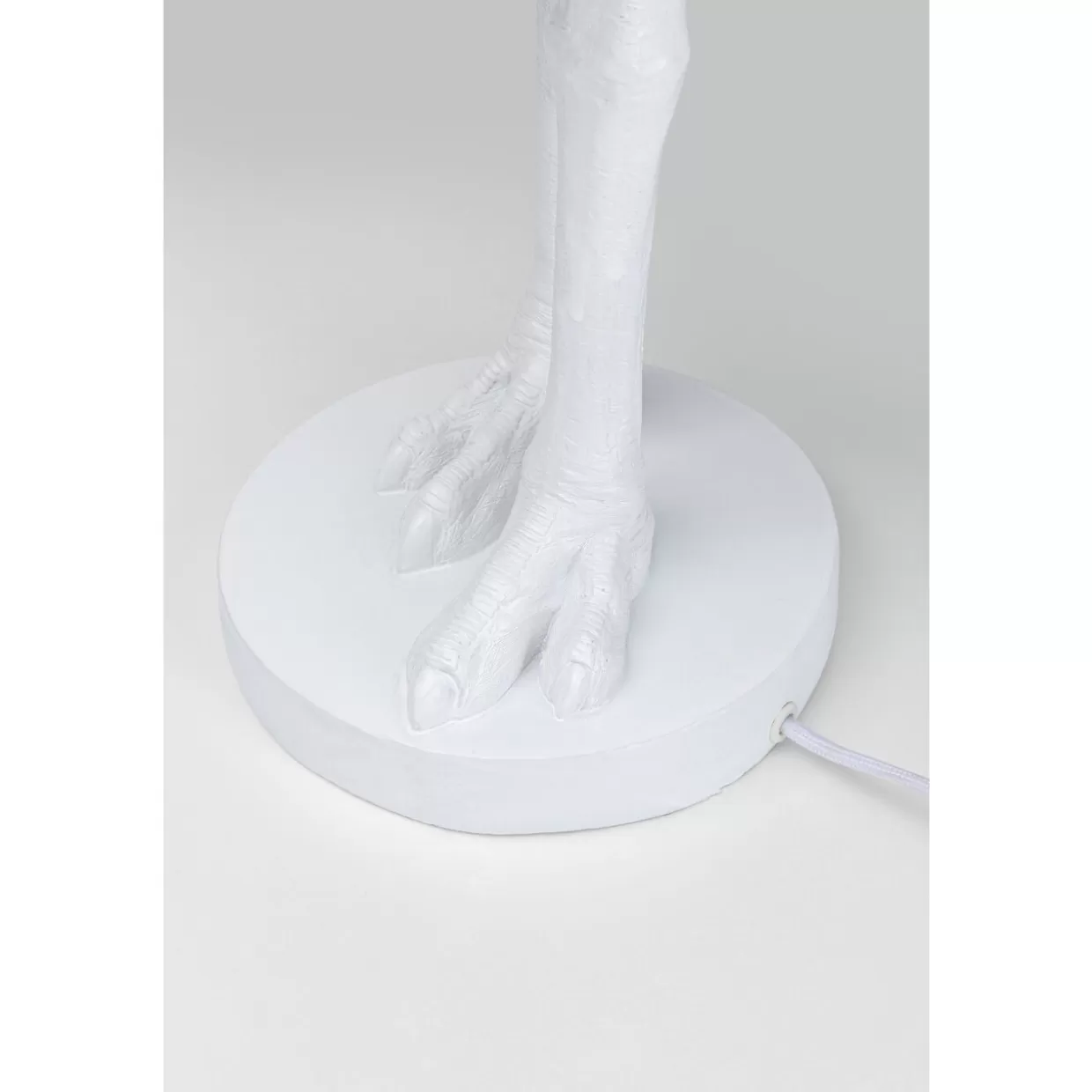 KARE Design Tischleuchten | Tischleuchte Animal Ostrich Weis 66Cm