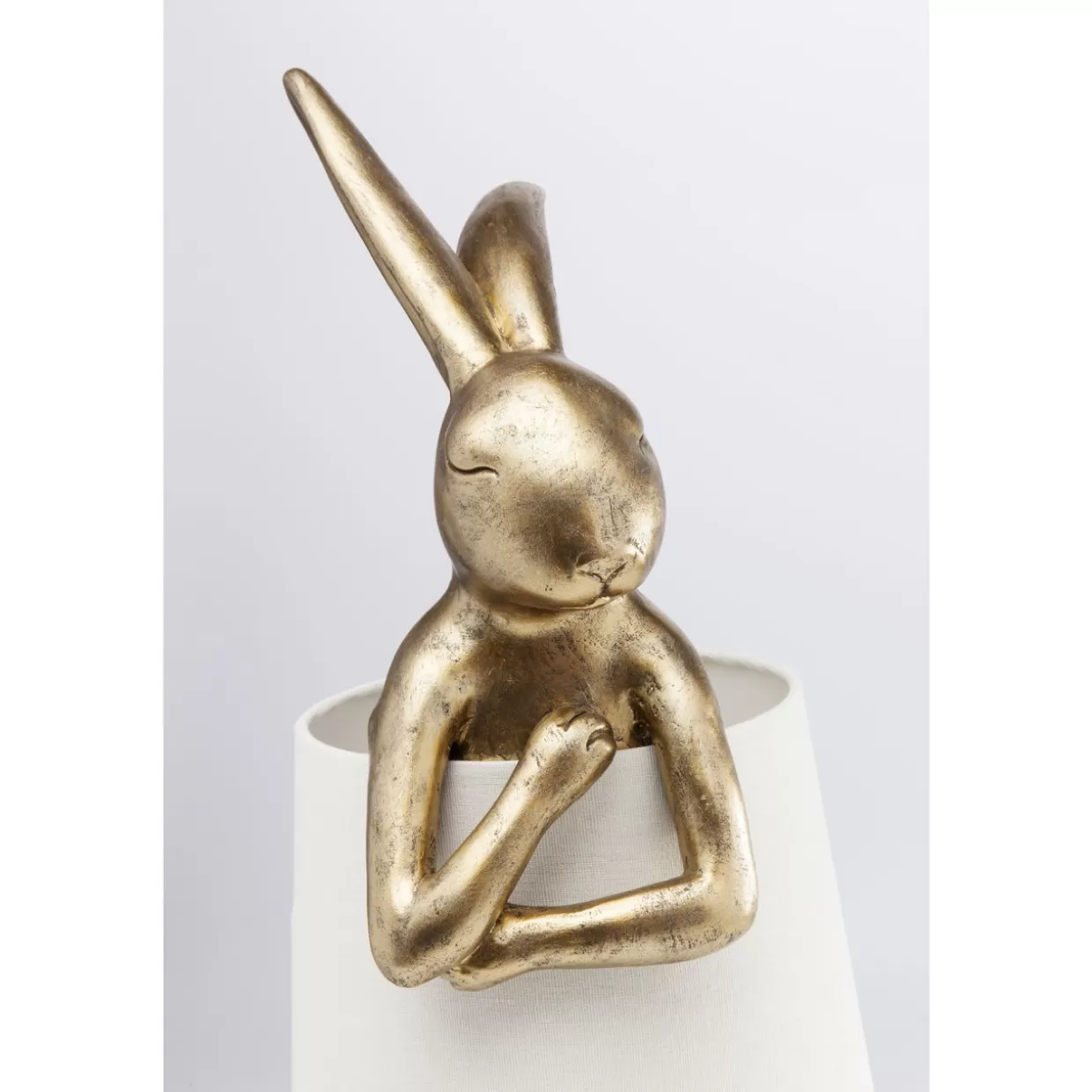 KARE Design Tischleuchten | Tischleuchte Animal Rabbit Gold 68Cm