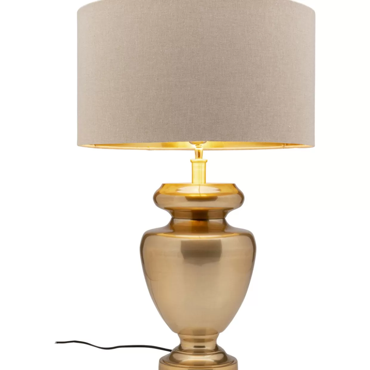 KARE Design Tischleuchten | Tischleuchte Barock Gold Beige 49Cm
