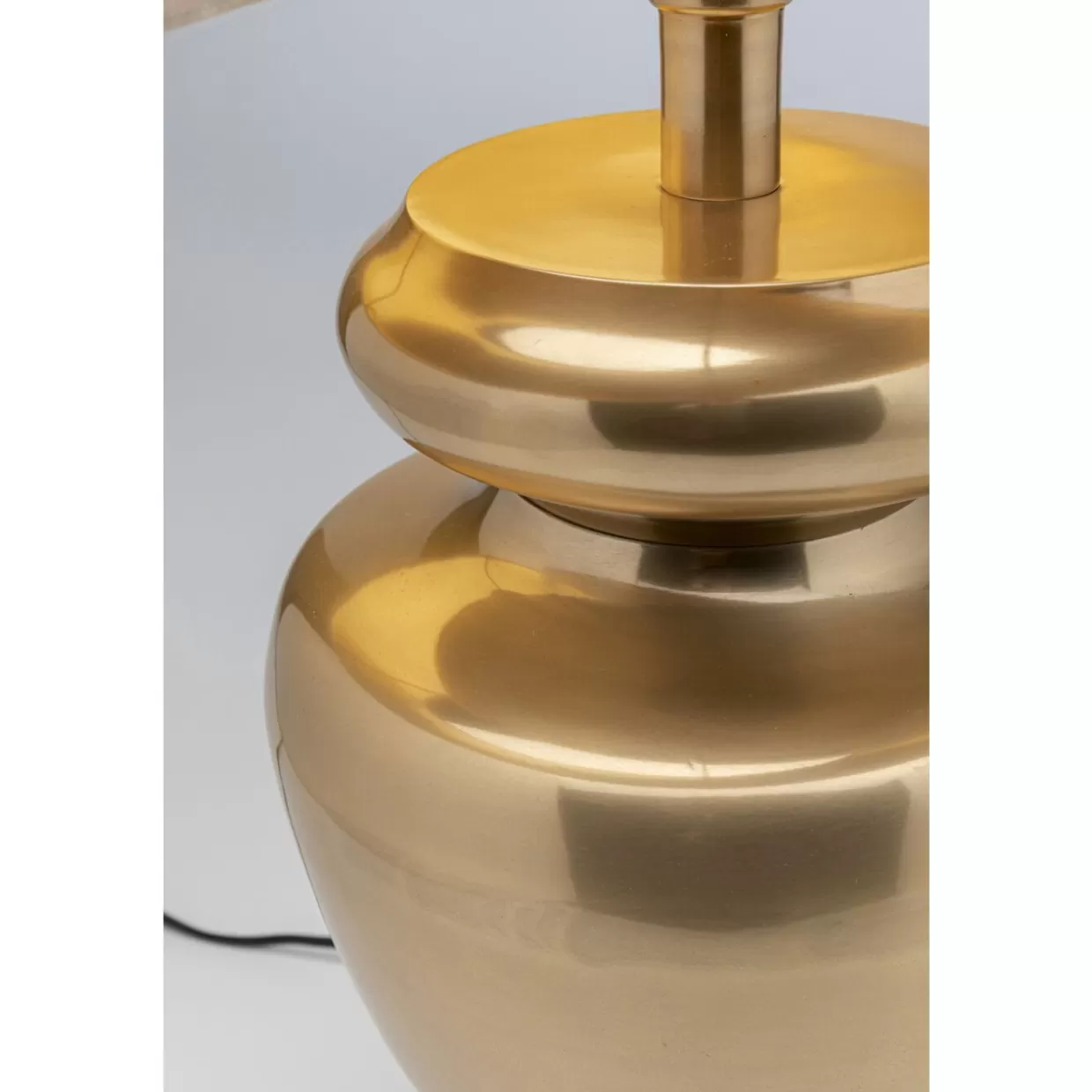 KARE Design Tischleuchten | Tischleuchte Barock Gold Beige 49Cm