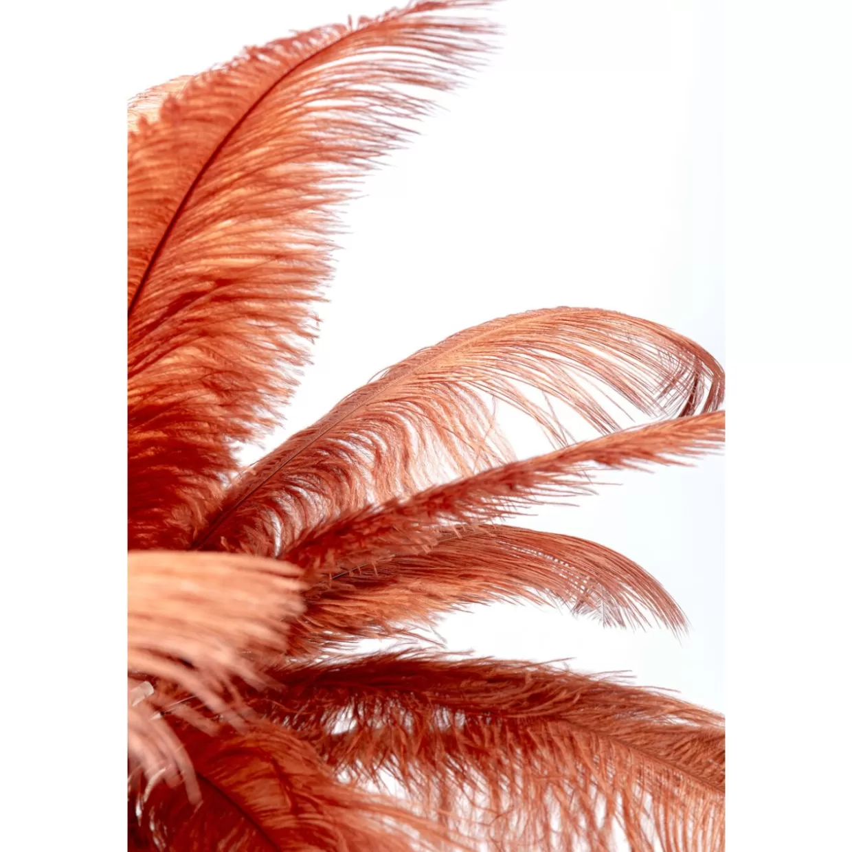 KARE Design Tischleuchten | Tischleuchte Feather Palm Rusty Red 60Cm