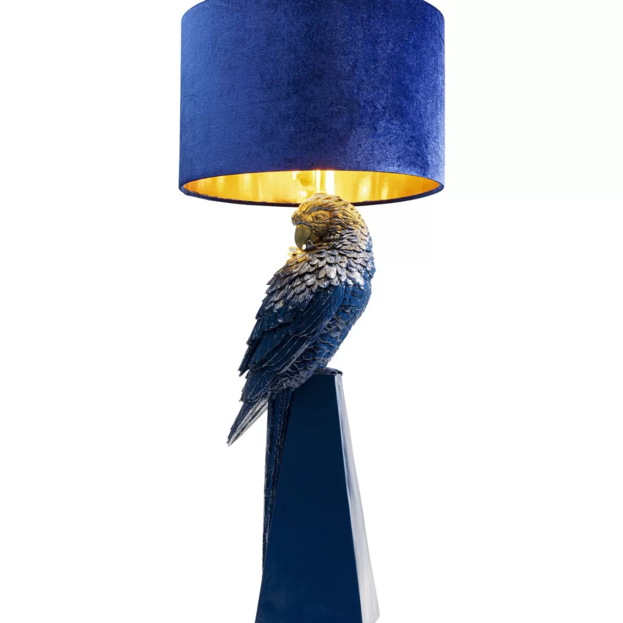 KARE Design Tischleuchten | Tischleuchte Parrot Blau 84Cm