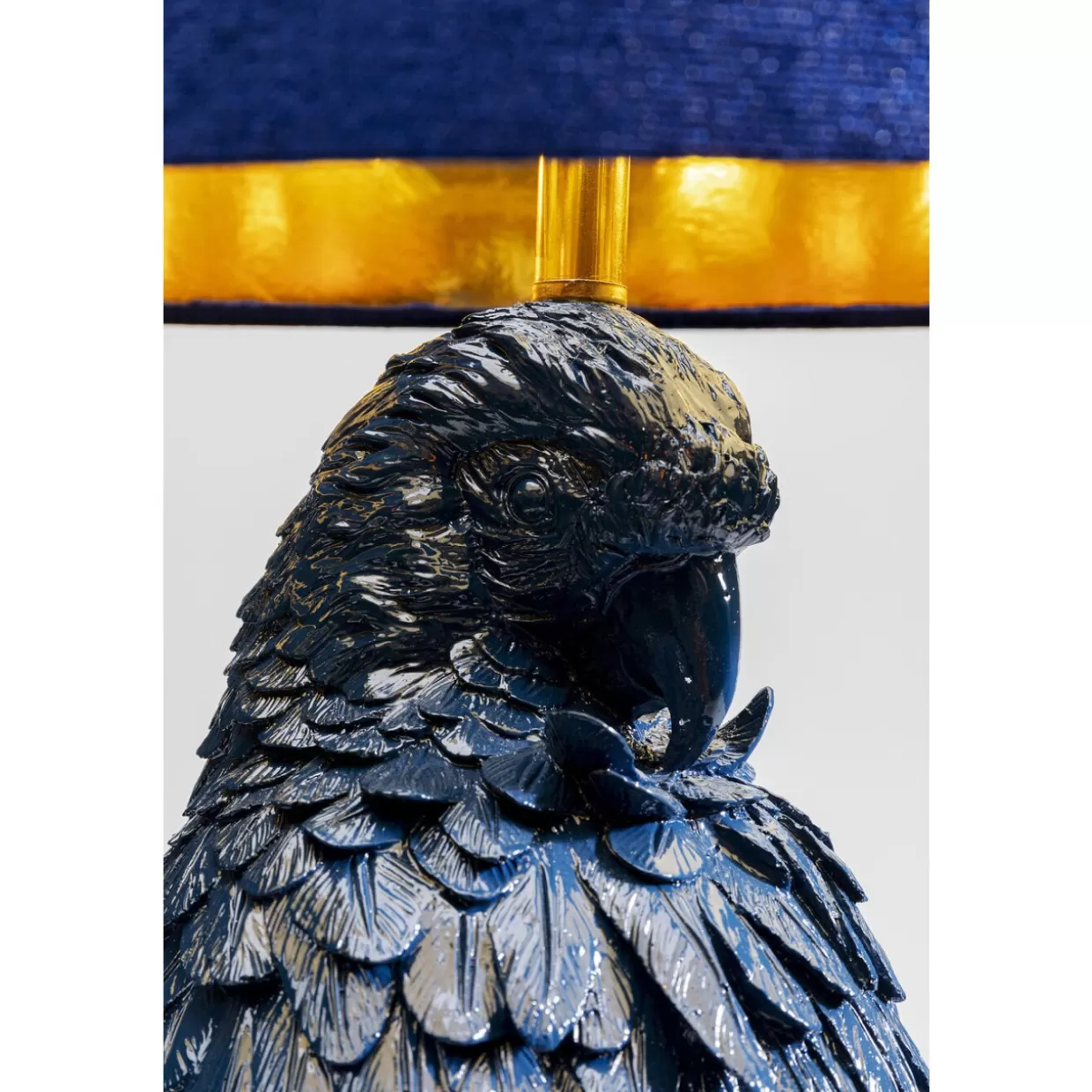 KARE Design Tischleuchten | Tischleuchte Parrot Blau 84Cm