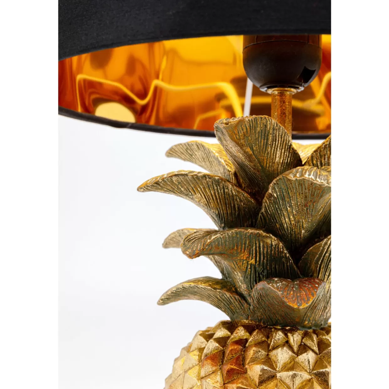 KARE Design Tischleuchten | Tischleuchte Pineapple Gold 47Cm