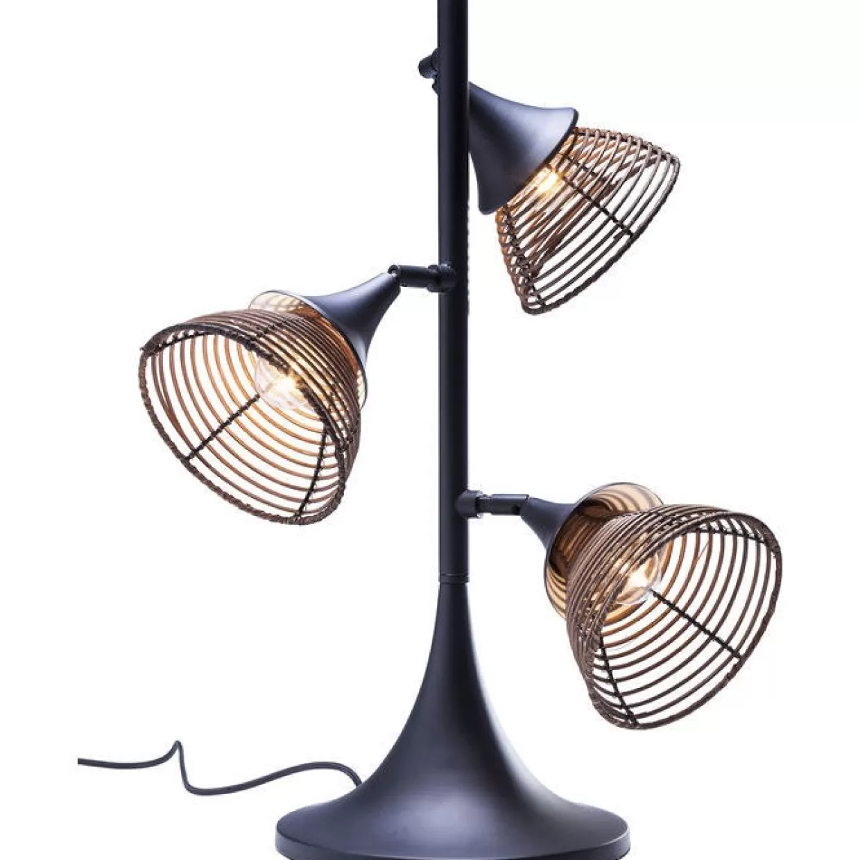 KARE Design Tischleuchten | Tischleuchte Rattan Tre