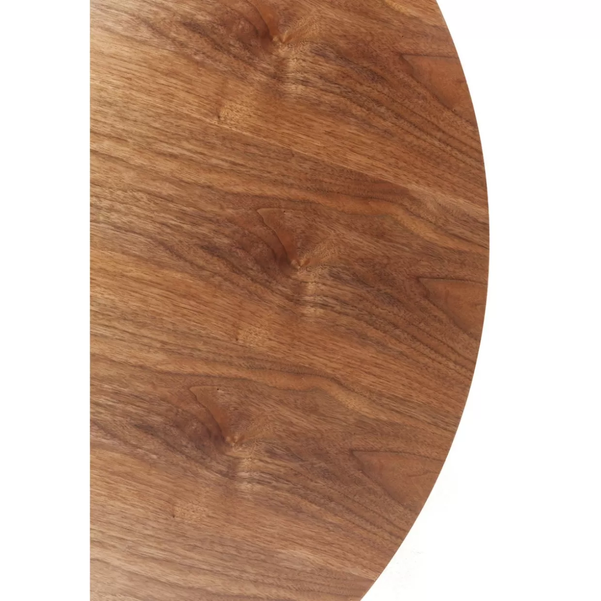 KARE Design Tische | Tischplatte Invitation Round Walnut O120Cm