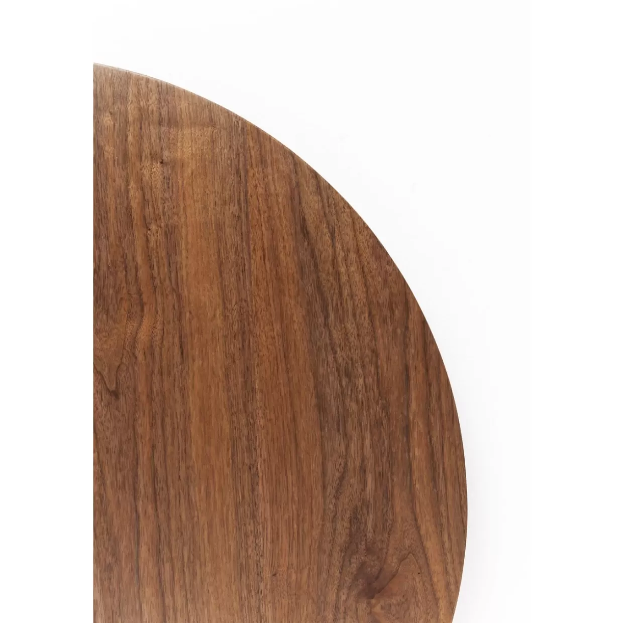 KARE Design Tische | Tischplatte Invitation Round Walnut O90Cm