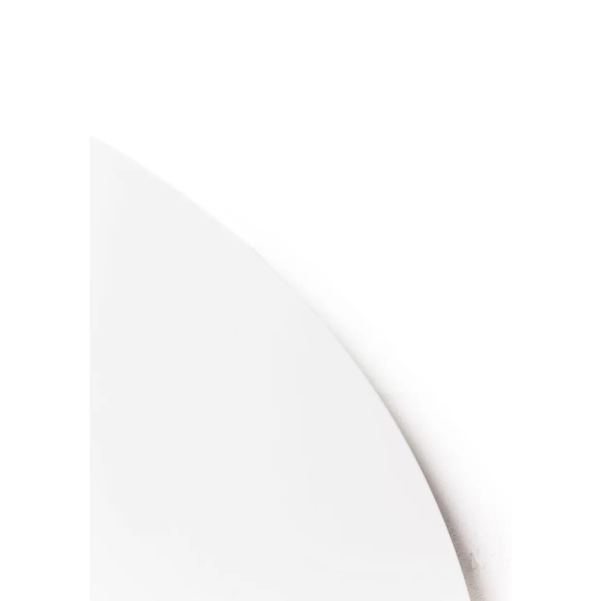 KARE Design Tische | Tischplatte Invitation Round White O120Cm