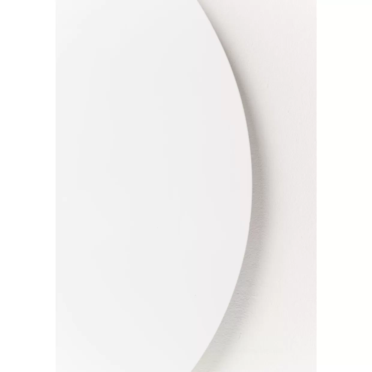 KARE Design Tische | Tischplatte Invitation Round White O90Cm
