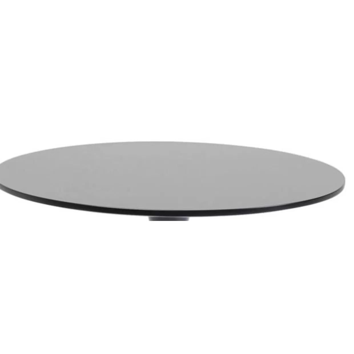 KARE Design Tische | Tischplatte Schickeria Schwarz O110Cm