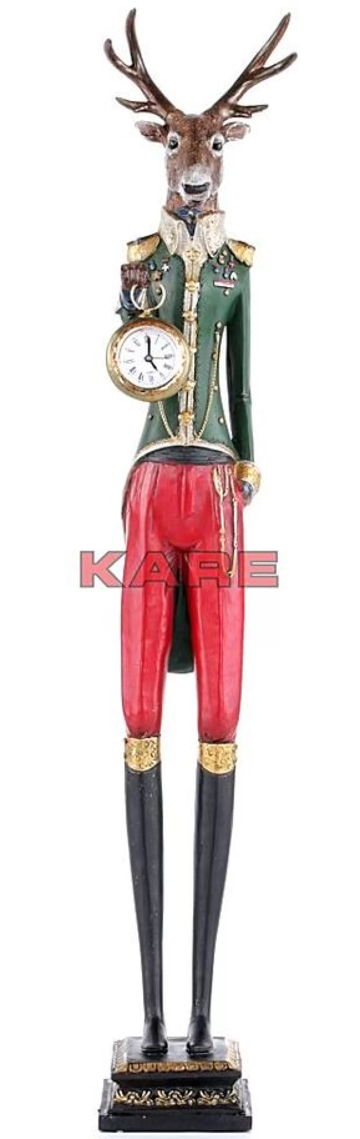 KARE Design Uhren | Tischuhr Gentleman Deer